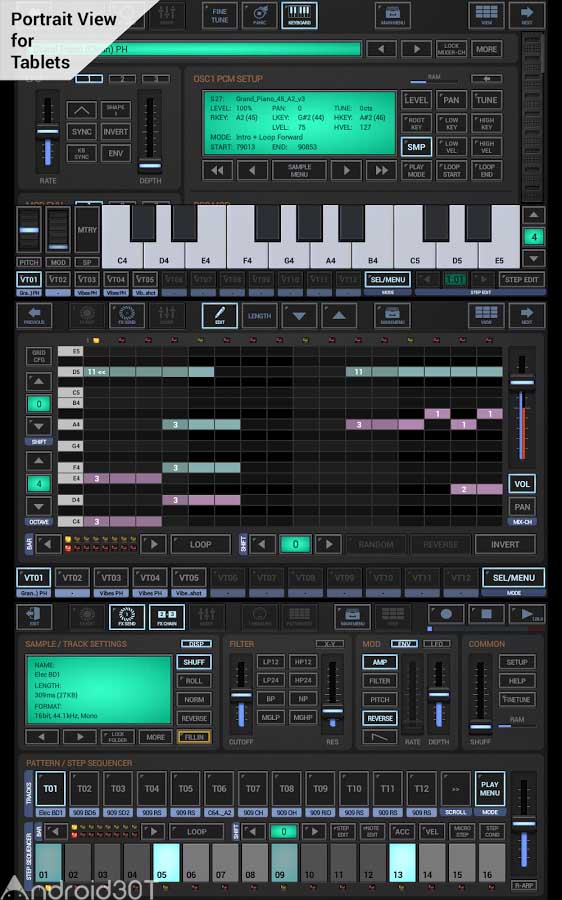 دانلود G-Stomper Studio 5.6.3 – برنامه ی قدرتمند ساخت موزیک اندروید